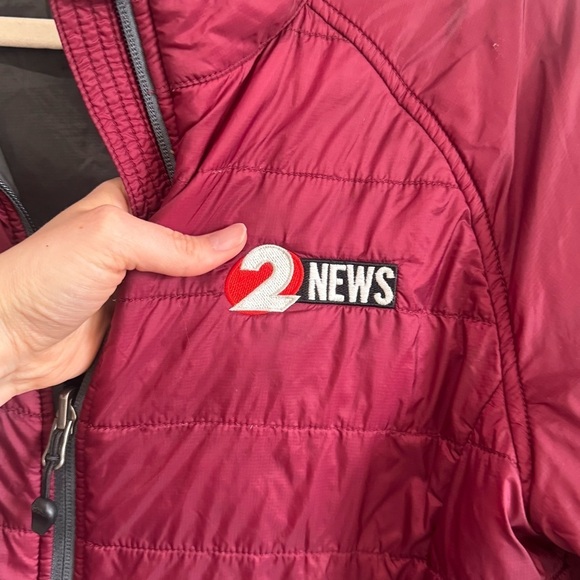 L.L. Bean Jacket Womens S Red Embroidered Primaloft Insulated Puffer Jacket - Picture 5 of 11